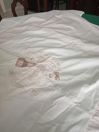 piumino+copripiumino culla 