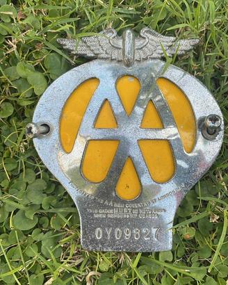 Badge AA originale dell' epoca.