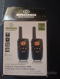 coppia ricetrasmittenti BRONDi fino a 7 km