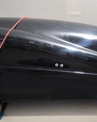 BAULE BOX DA TETTO PER AUTO  ATTACO CANALINA A T
