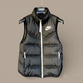 NIKE Gilet double-face unisex Smanicato nero