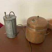 Alambicco distillatore antico in rame
