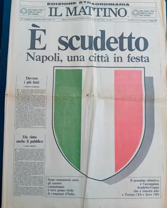 Ed. straordina10 Maggio 1987 Prima scudetto Napoli