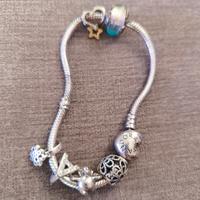 Bracciale Pandora usato grigio originale 