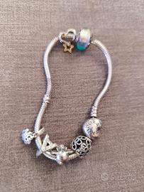 Bracciale Pandora usato grigio originale 