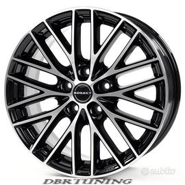 Cerchi lega 17 BORBET BS5 Black Pol FORD VOLVO