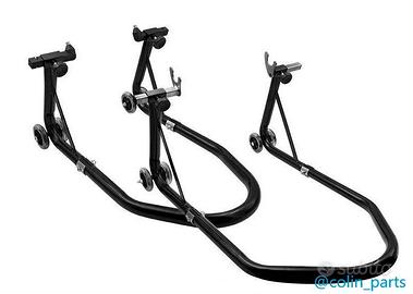 CAVALLETTI ANTERIORE + POSTERIORE PER MOTO (SUPPOR