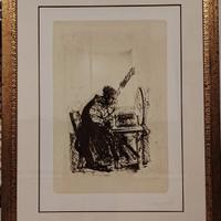 Pietro Annigoni'80: "Il Filatoio" 