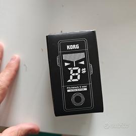Korg pitch Black x mini ultra buffer accordatore