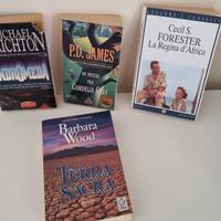 N. 4 libri genere thriller
