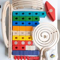 Pista legno biglie Hape Xcellerator STEM