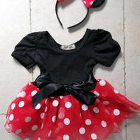 costume carnevale Minnie 3-6 mesi
