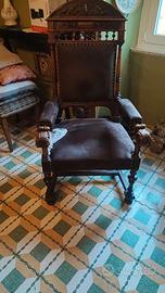 Poltrona stile impero