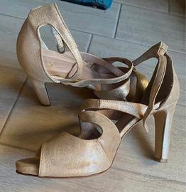 Sandali oro Stelio Malori