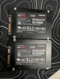 SSD Samsung 860 PRO 512GB 2.5 SATA MZ-76P512 Testa