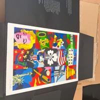 Serigrafia Ugo Nespolo