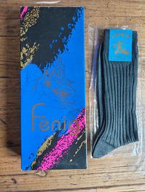 Calze "Fenig" vintage in filo di scozia