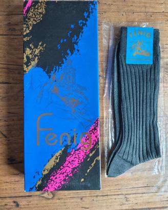 Calze "Fenig" vintage in filo di scozia