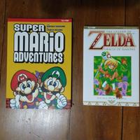 Manga Nintendo Mario Adventures e Zelda Oracle