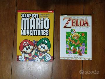 Manga Nintendo Mario Adventures e Zelda Oracle