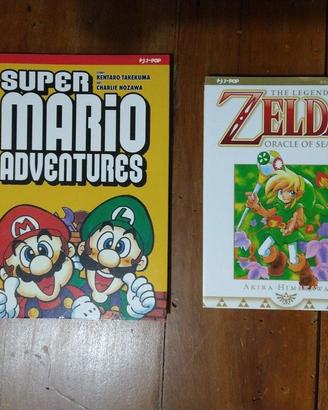 Manga Nintendo Mario Adventures e Zelda Oracle