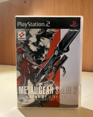 Metal Gear Solid 2 PS2