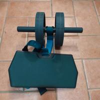 Ruota addominale AB WHEEL con elastico, decathlon