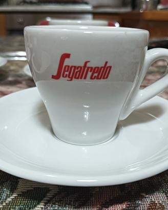 Set 6 tazzine da caffè Segafredo Zanetti Vintage 
