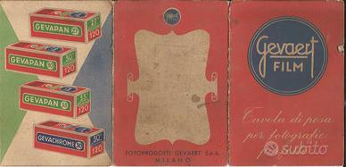 Pieghevole d'epoca Gevaert