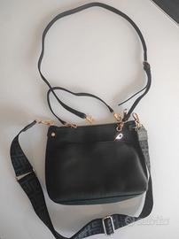 Borsa verde in Pelle