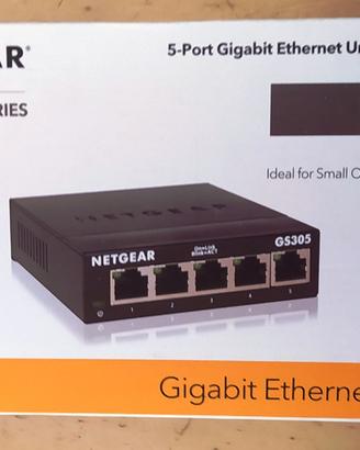 NETGEAR GS305 Switch 5 porte Gigabit