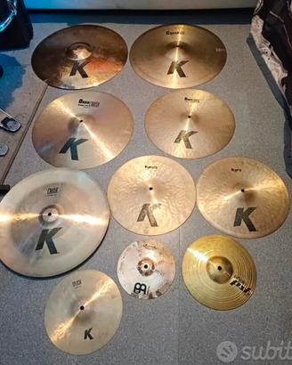 Piatti Zildjan serie K DARK  perfetti
