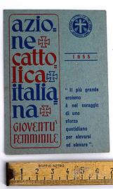 Tessera Azione Cattolica - Gioventù Femminile 1955