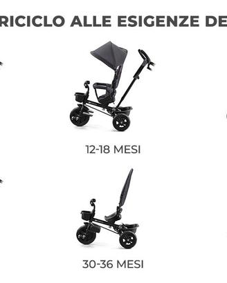 Triciclo Kinderkraft 3 in 1