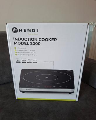Piano ad Induzione Hendi Model 2000 - NUOVO 2000W