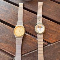 Due orologi Kronos quartz vintage