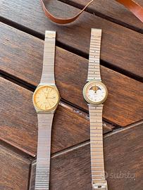 Due orologi Kronos quartz vintage