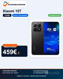 Xiaomi 15T 12/512GB Nuovo