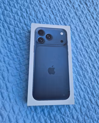iPhone 17 pro max 256GB blue nuovo sigillato 