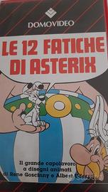 
vhs le 12 fatiche di asterix domovideo ricordi 50