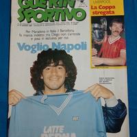 guerin sportivo n. 23 (1984) - copertina maradona 