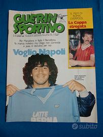 guerin sportivo n. 23 (1984) - copertina maradona 