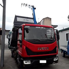 EUROCARGO 80E19 GRU+RIBALTABILE NUOVO 2016 EURO6 K