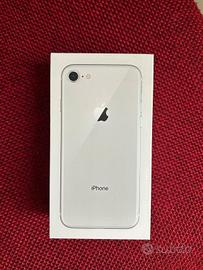 Iphone 8 bianco- completo di scatola e caricatore