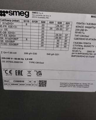 Cucina smeg