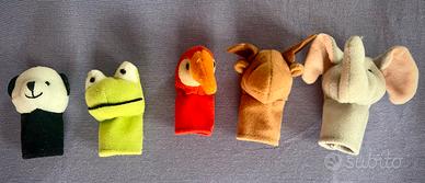 Burattini animali da dito