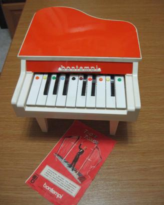 pianoforte mini bontempi anni 70