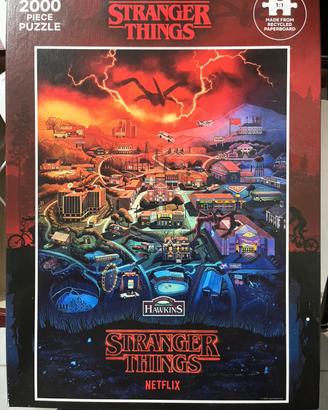 Pluzzle 2000 pz - stranger things ( netflix )