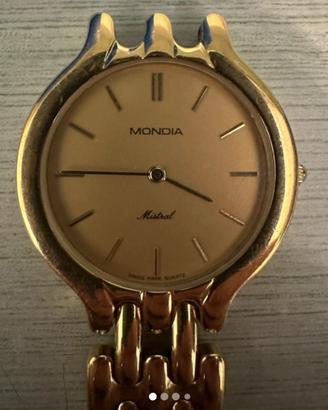 Orologio Mondia placcato