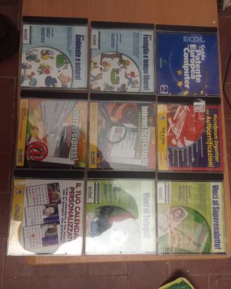 Dischi per PC vari programmi 